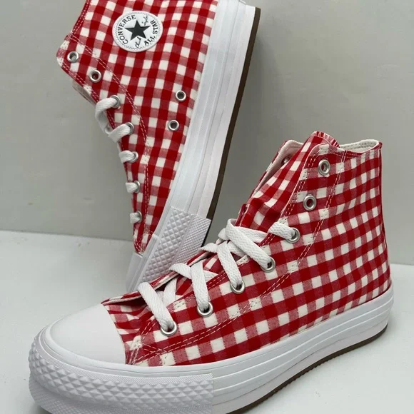Converse WMNS Checkered High-Top
CTAS EVA LIFT HI
VINTAGE WHITE/RED Sneakers - Picture 12 of 16
